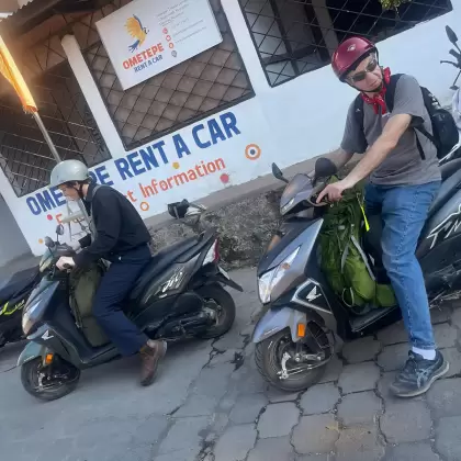 Scooters de Ometepe Rentals en Isla de Ometepe